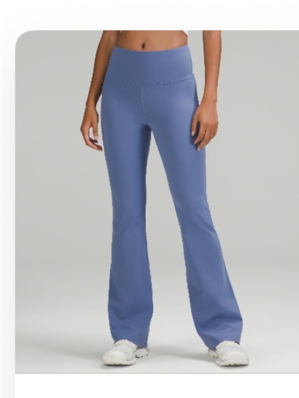 lululemon athletica High-Rise Flare Pant in Dusty Blue